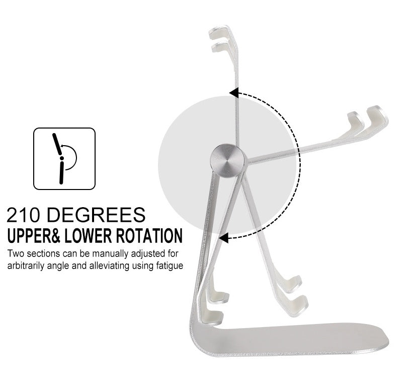 Adjustable Desktop Tablet & Phone Stand Holder