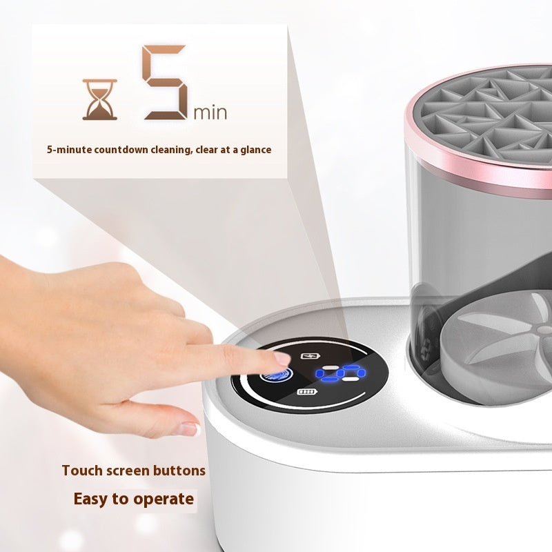 Electric Automatic Makeup Brush Cleaner