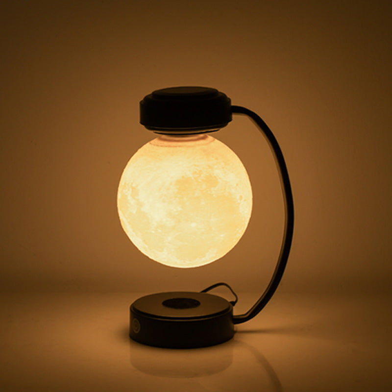3D Levitating Magnetic Moon Lamp with Wireless Rotation