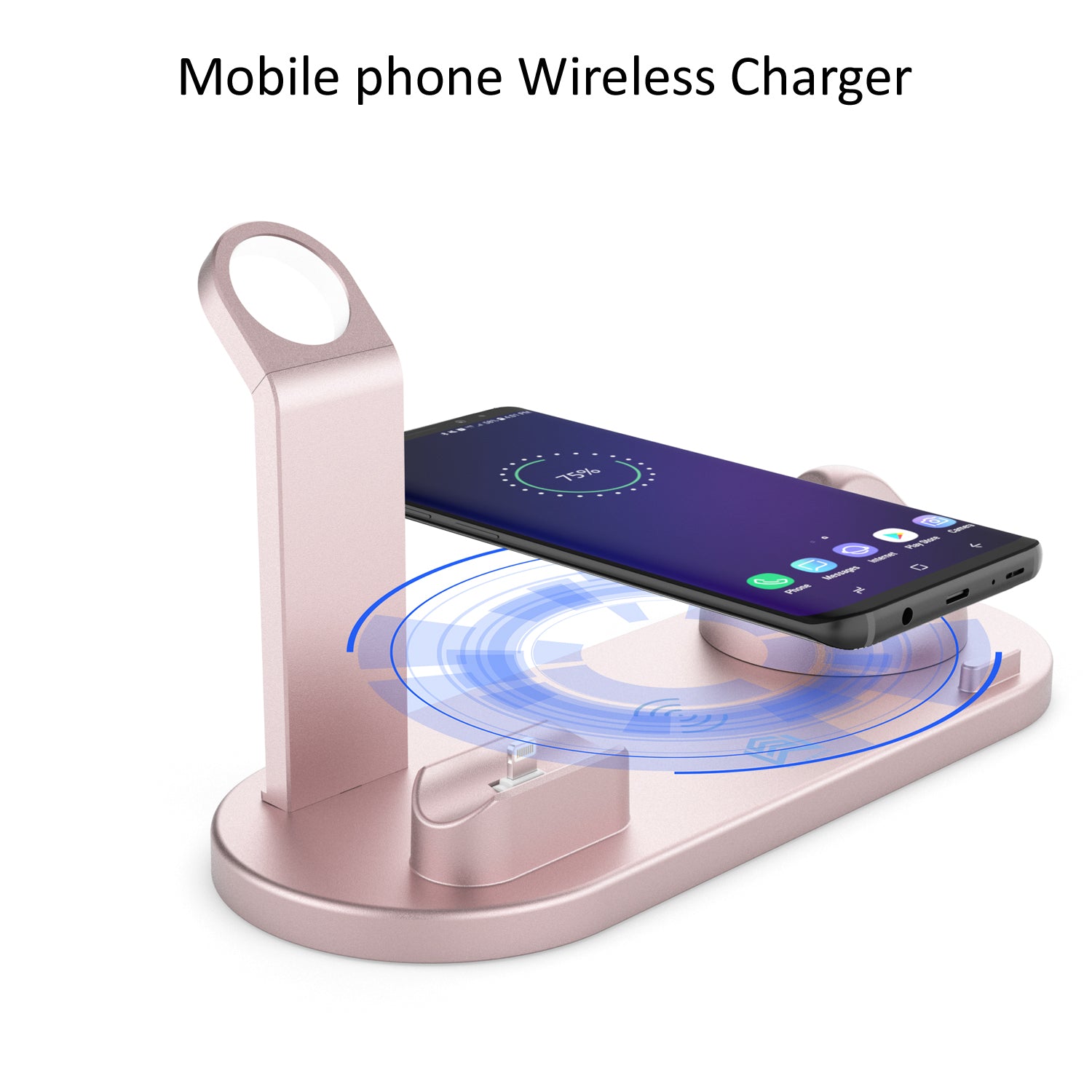 4-in-1 Fast Wireless Charging Station for iPhone 15 & Apple Watch