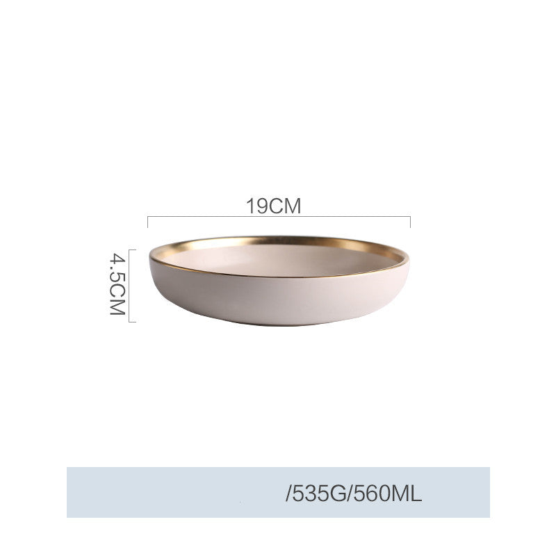 Phnom Penh solid color ceramic tableware