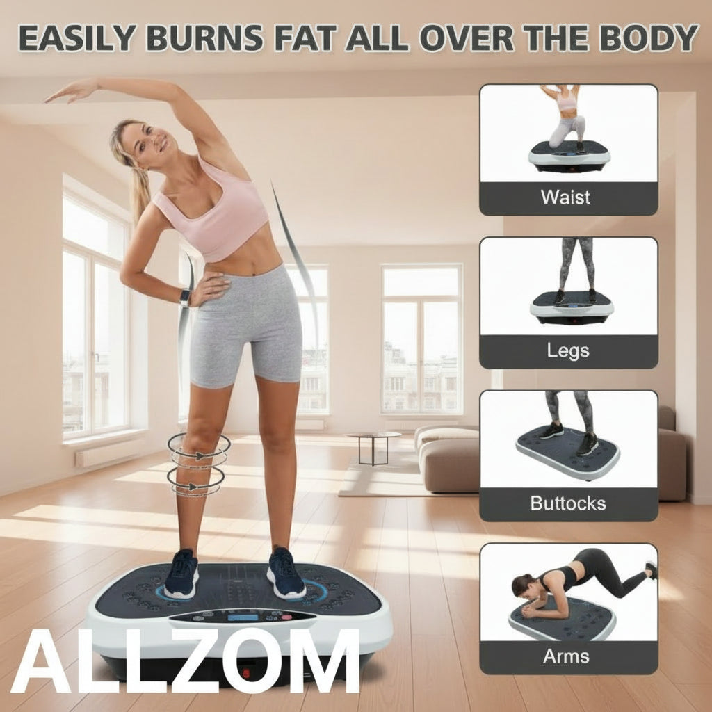 Full Body Vibrating Fitness Plate