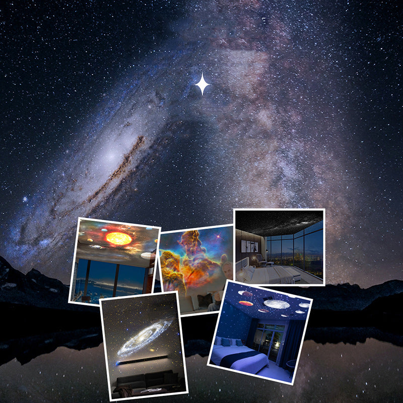 360° Rotating Galaxy & Starry Sky Planetarium Projector