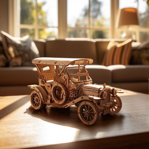 ROKR 3D Wooden Puzzle Vintage Car MC801