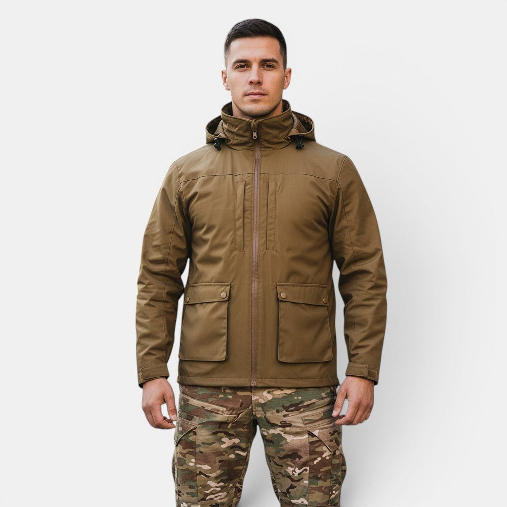 Men's Simple Outdoor Camouflage Jacket