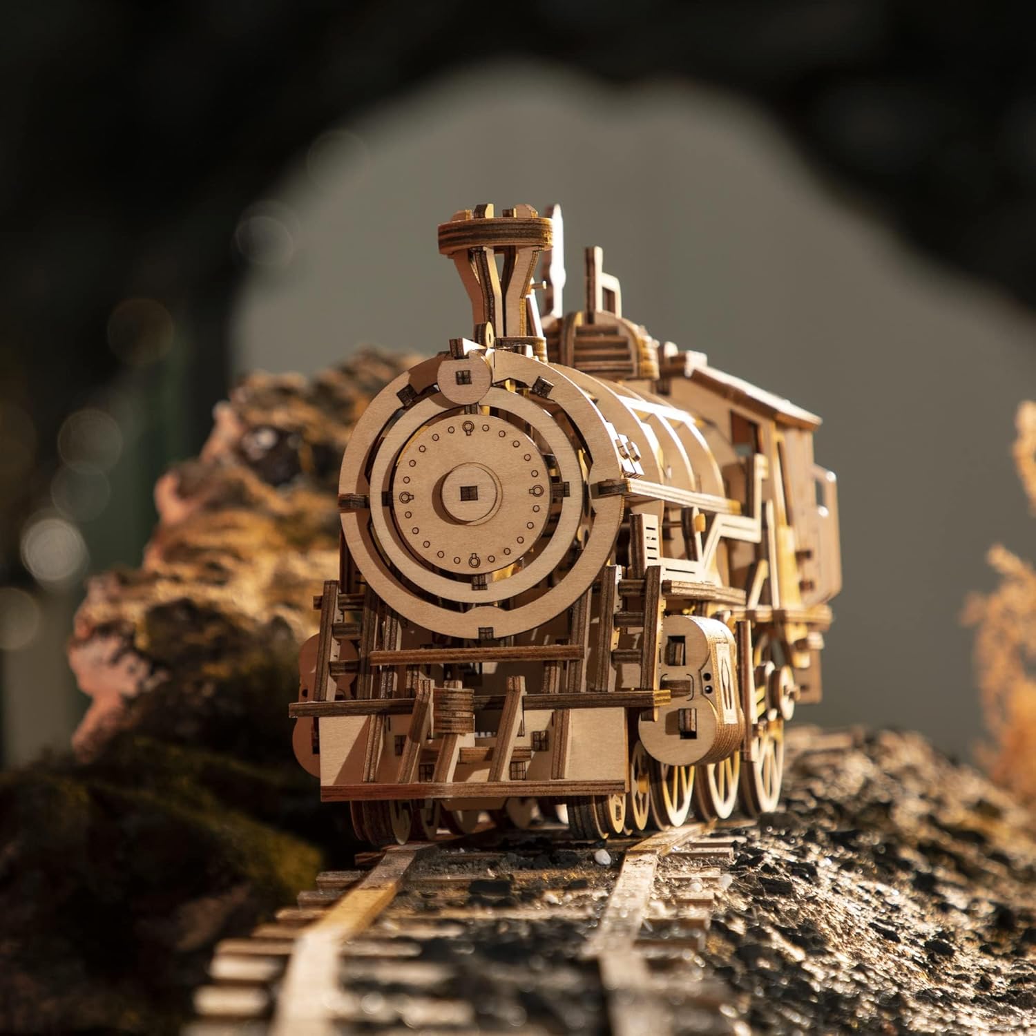 Robotime ROKR Movable Locomotive