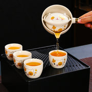 Travel Tea Set Portable Lazy Automatic