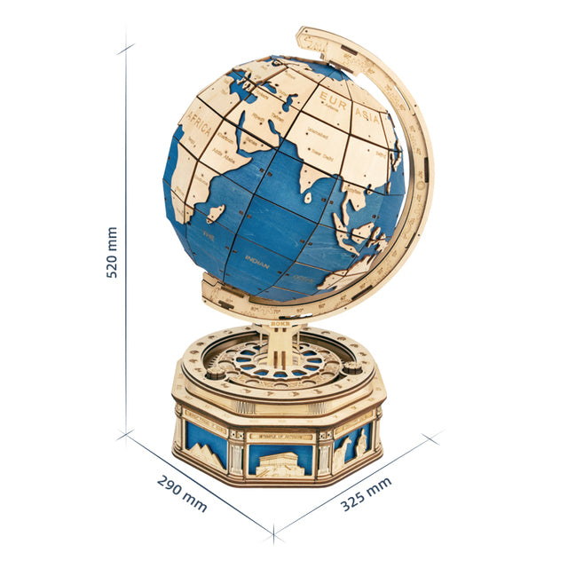 Robotime ROKR The Globe (567pcs) 3D Wooden Puzzle