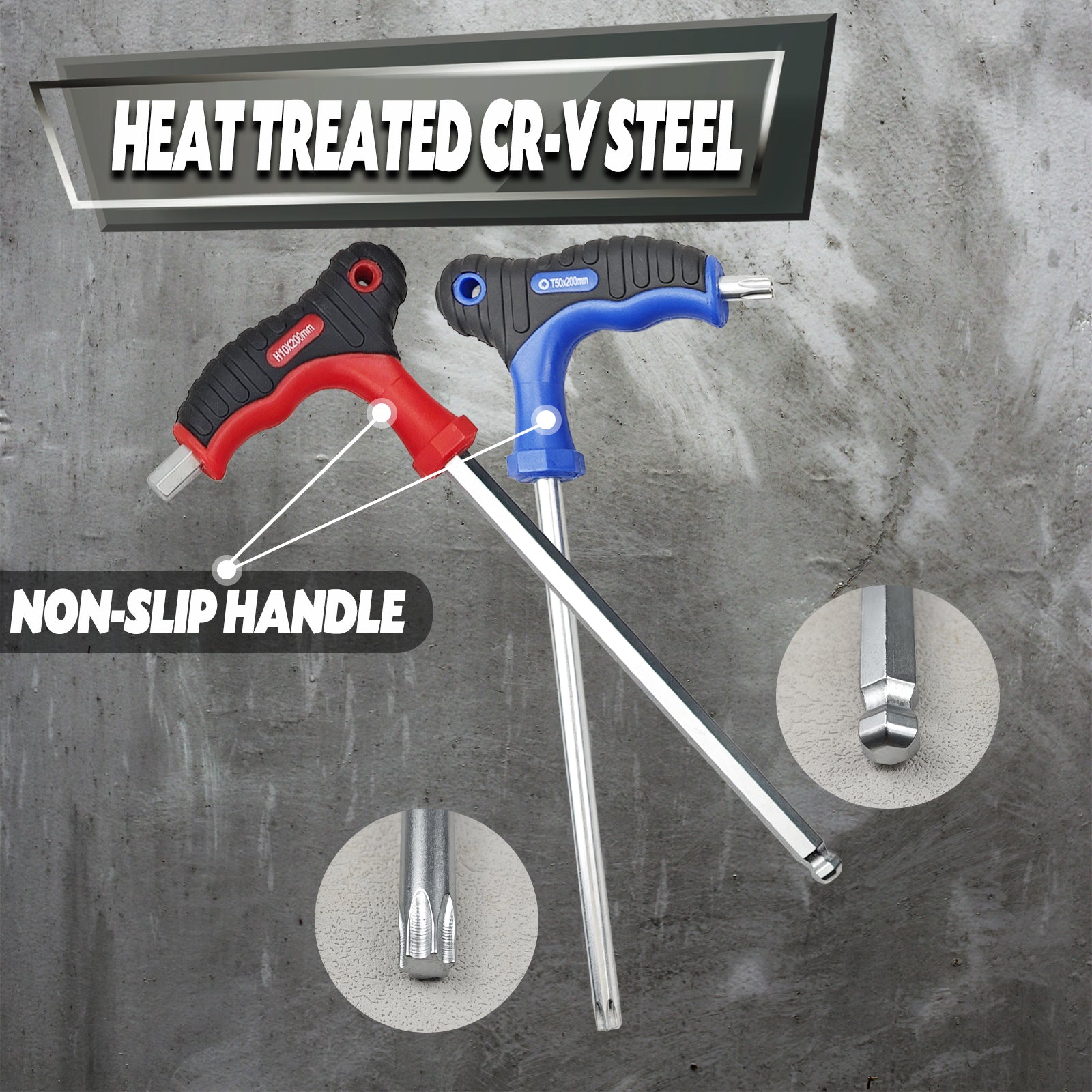 16-Piece Professional Hex Key Set