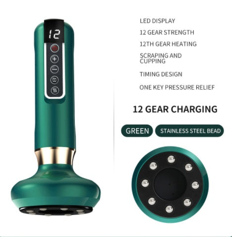 Electric Vacuum Cupping & Gua Sha Massager