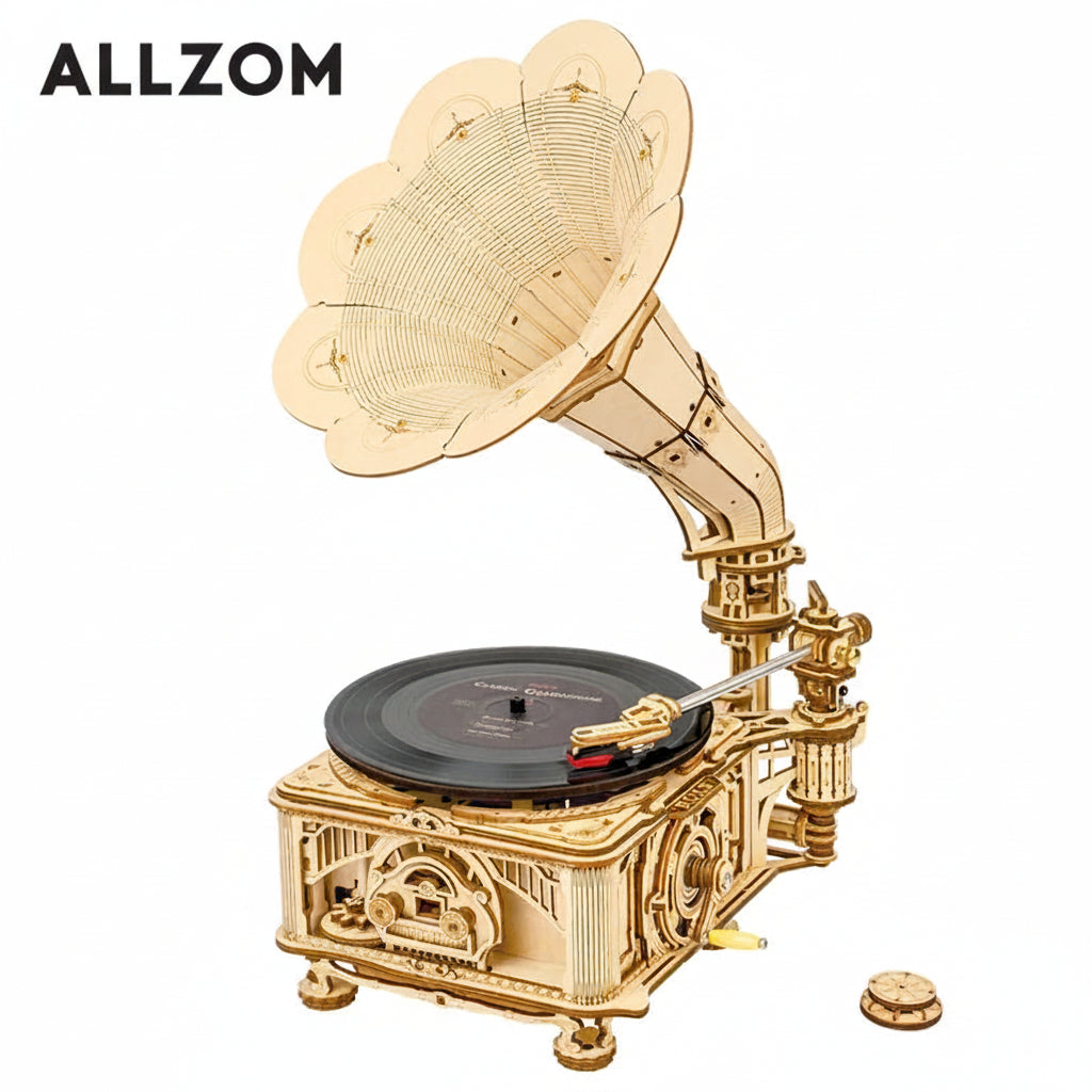 Robotime ROKR Classic Gramophone
