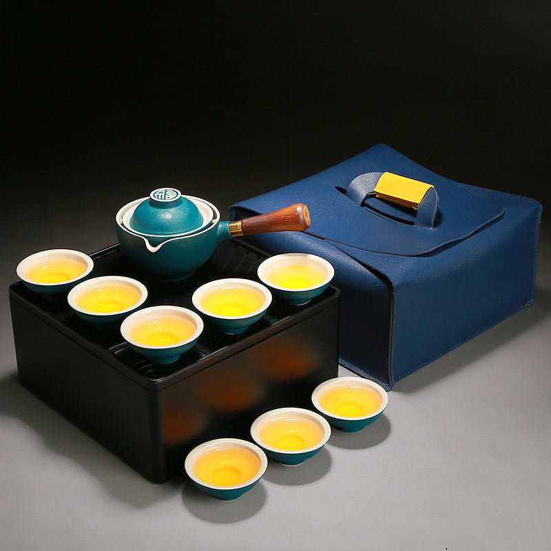 Travel Tea Set Portable Lazy Automatic