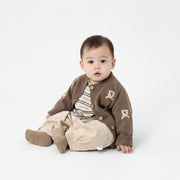 Cute Autumn Fashion Knitted Cardigan for Kids