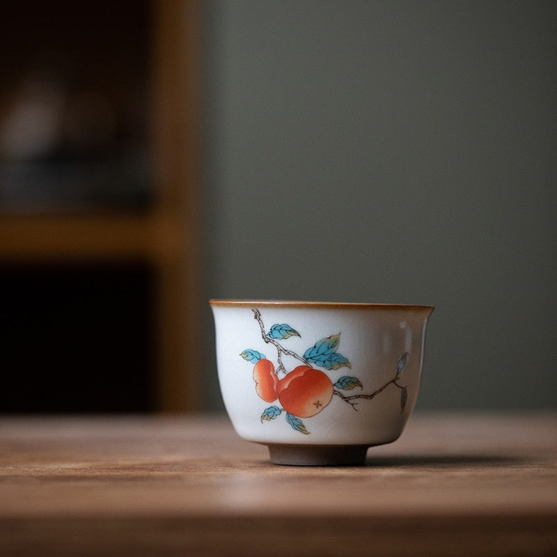 Ru Kiln Kung Fu Tea Set Tea Cup