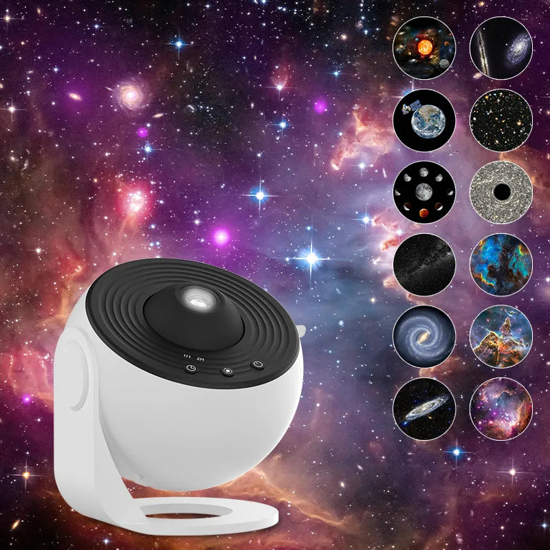 360° Rotating Galaxy & Starry Sky Planetarium Projector