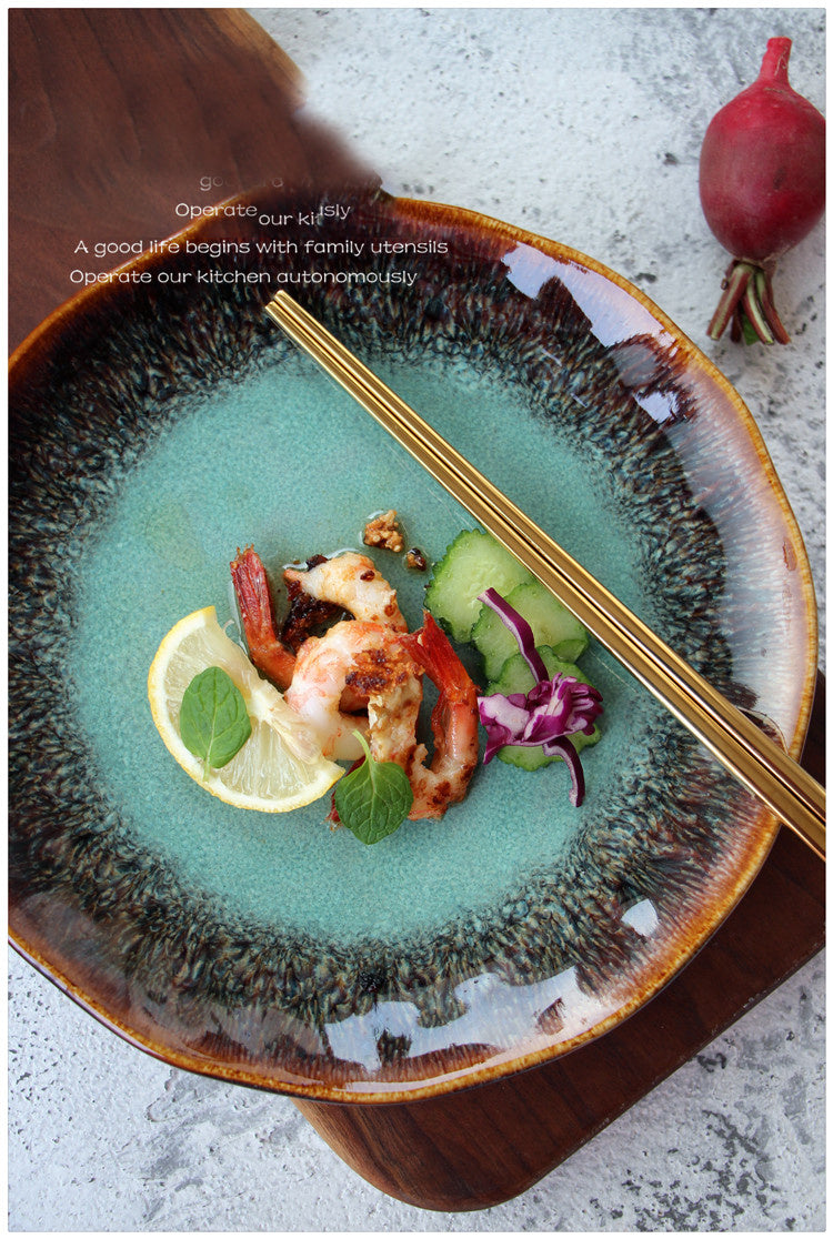 Ceramic dinner plate