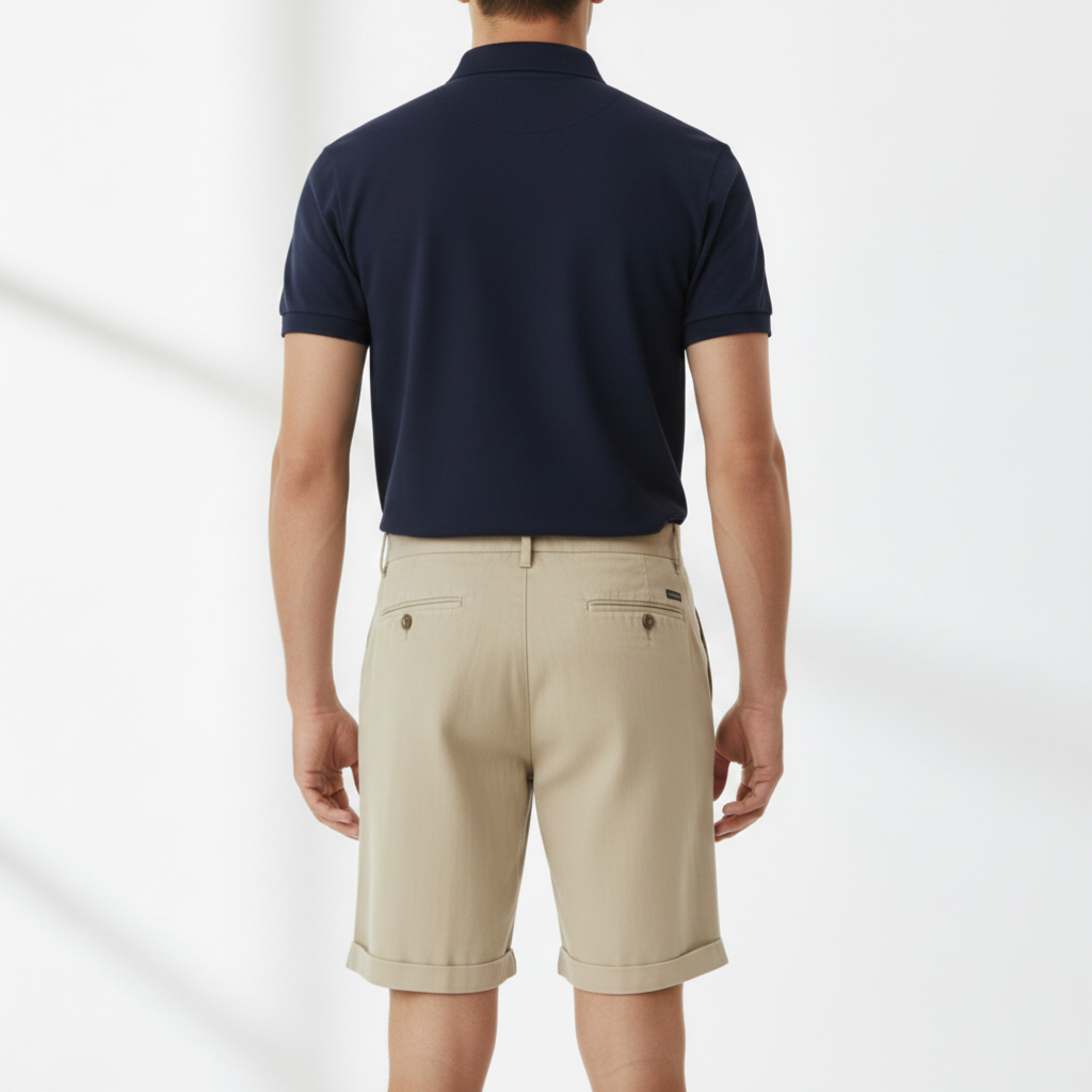 Men's Business-Casual Lyocell Cotton Shorts – Old Money Style