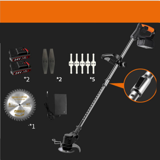 Cordless Electric Lawn Mower for Garden and Yard Maintenance