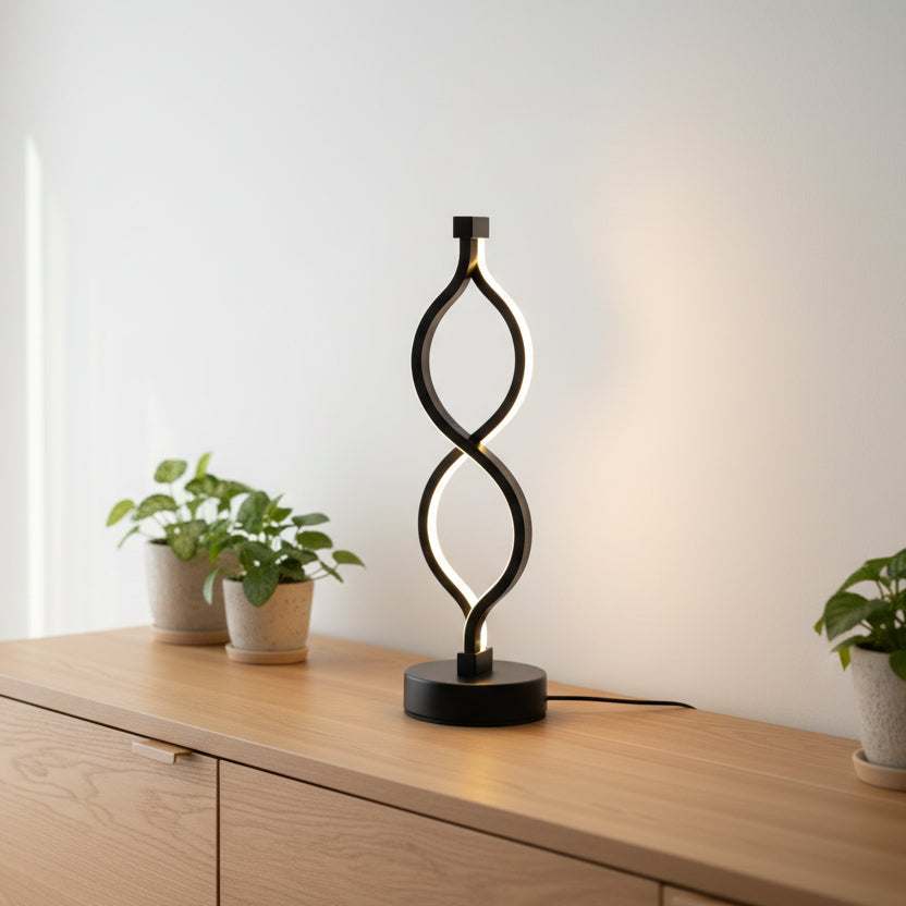 Wave USB Desk Lamp | 3-Color Dimmable