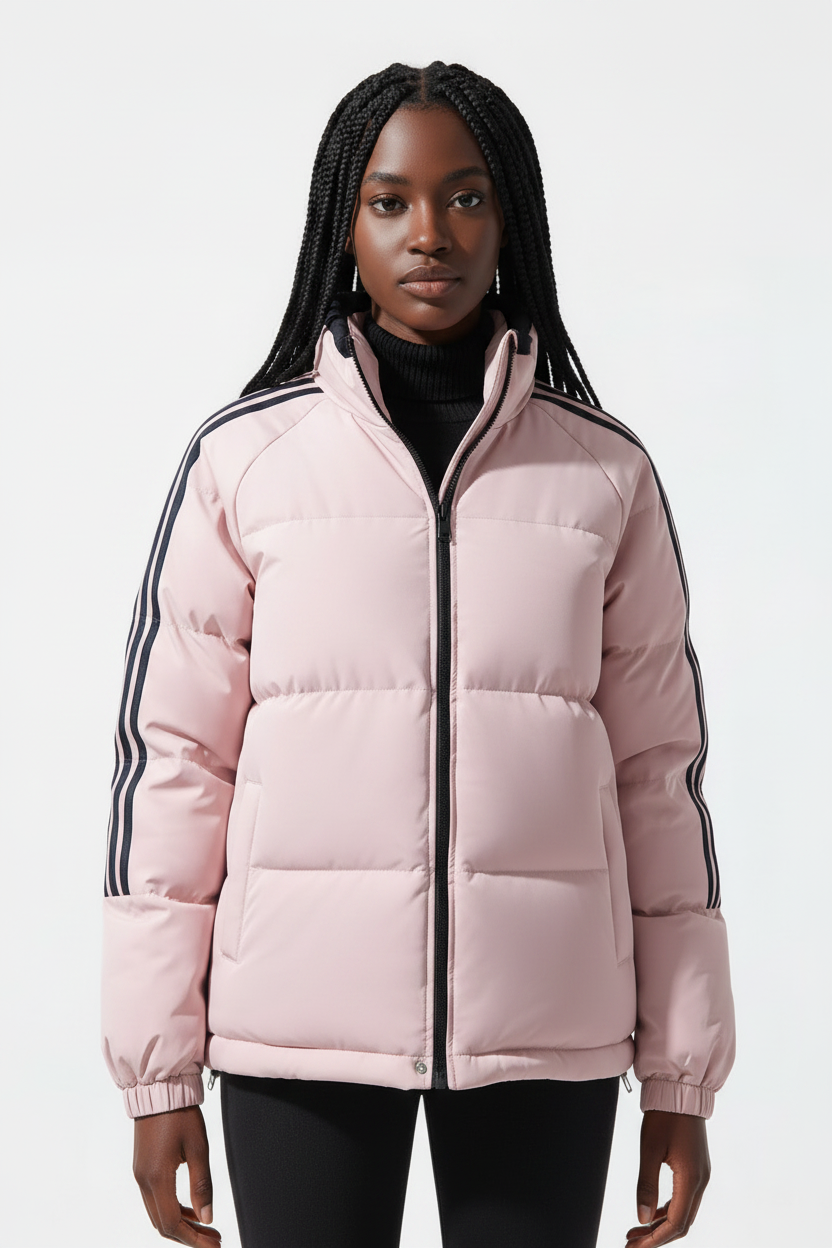 Women's Thickened Down Cotton Puffer Jacket – Warm Winter Coat