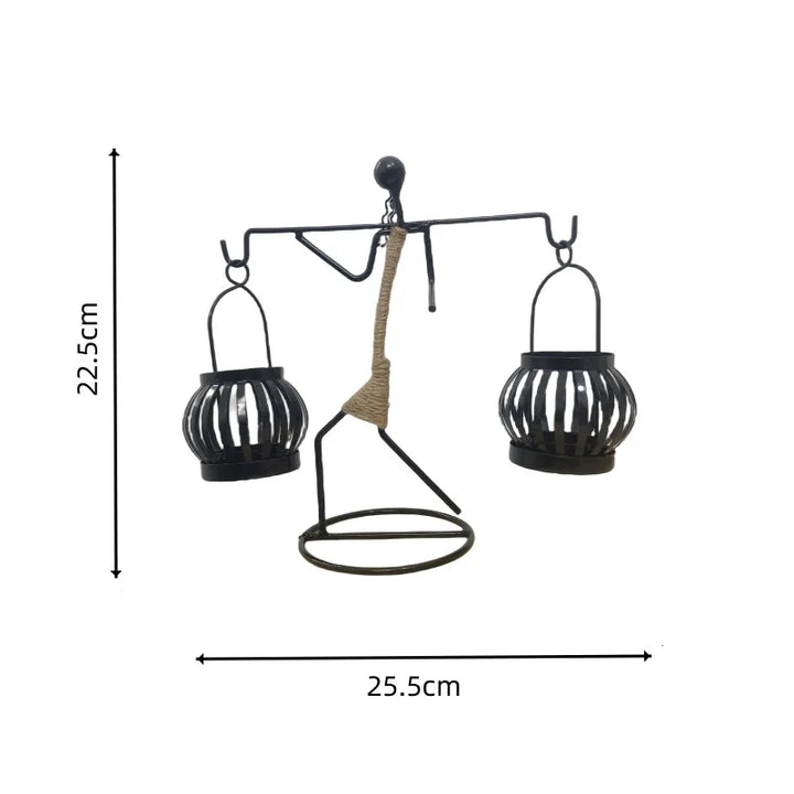 Nordic Metal Candlestick