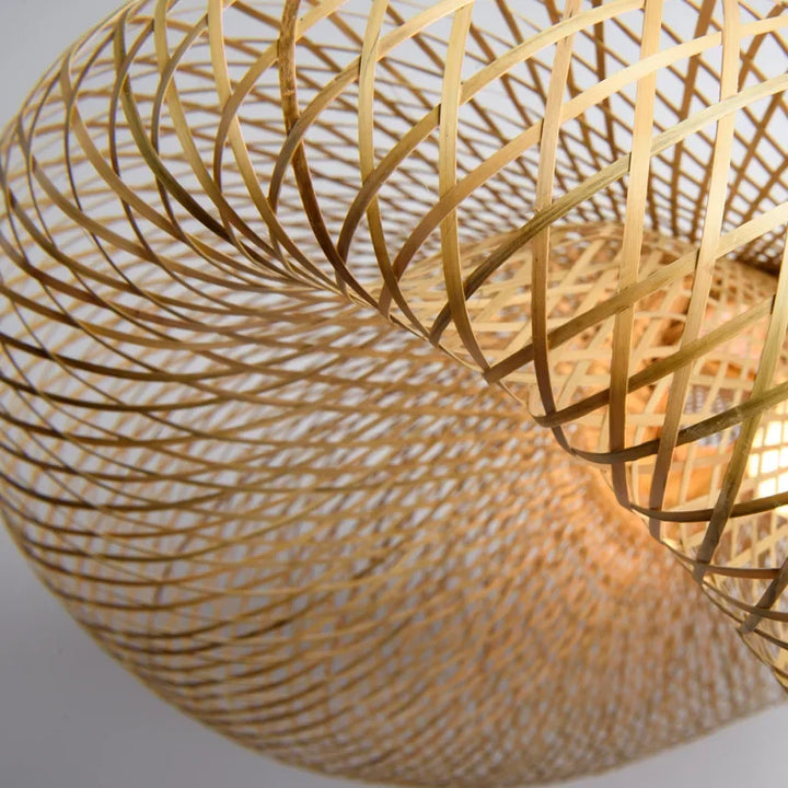 Bamboo Bird's Nest Chandelier