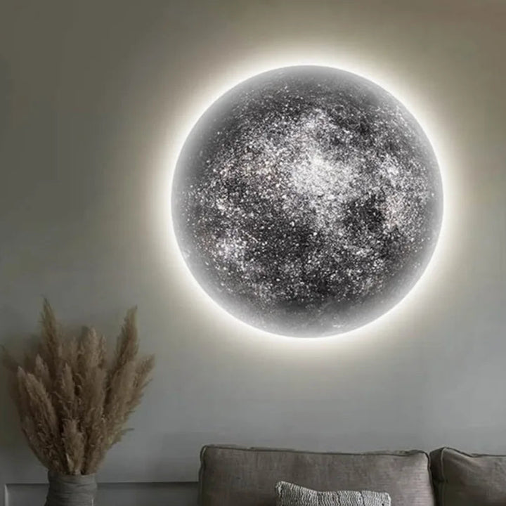 Simulation Moon Acrylic LED Wall Lamp