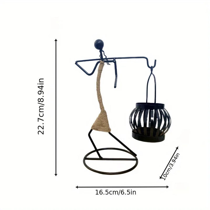 Nordic Metal Candlestick