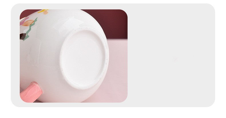 Creative Mushroom Mug Cartoon Lovers Office