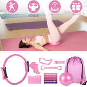 14Pcs All-in-One Pilates & Yoga Kit