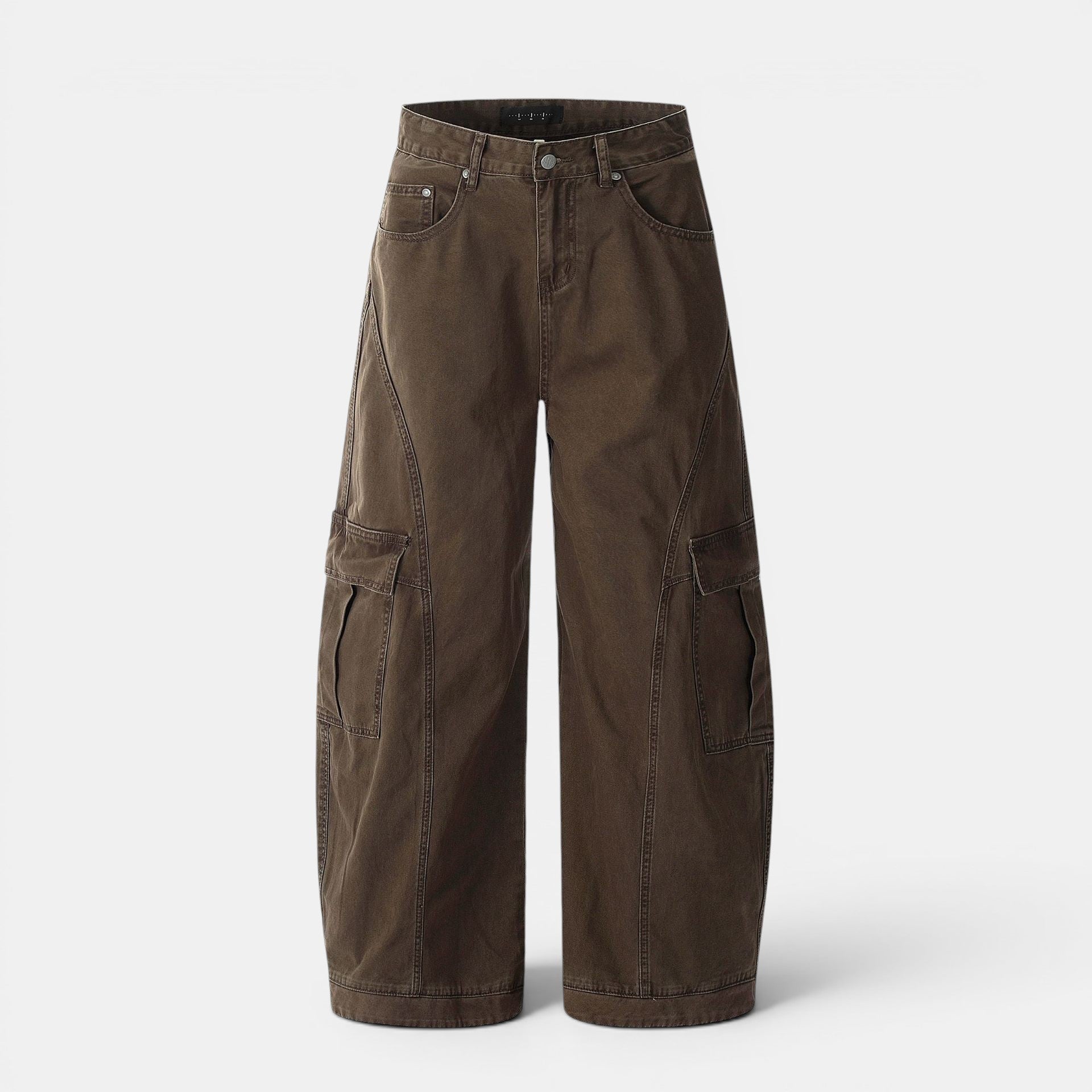 Retro High Street Utility Cargo Matchet Pants