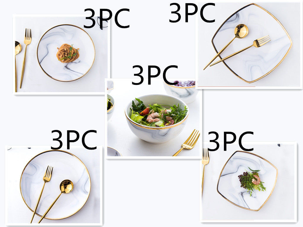 Japanese Style Combination Tableware Set, Household Ceramic Dishes And Dishes