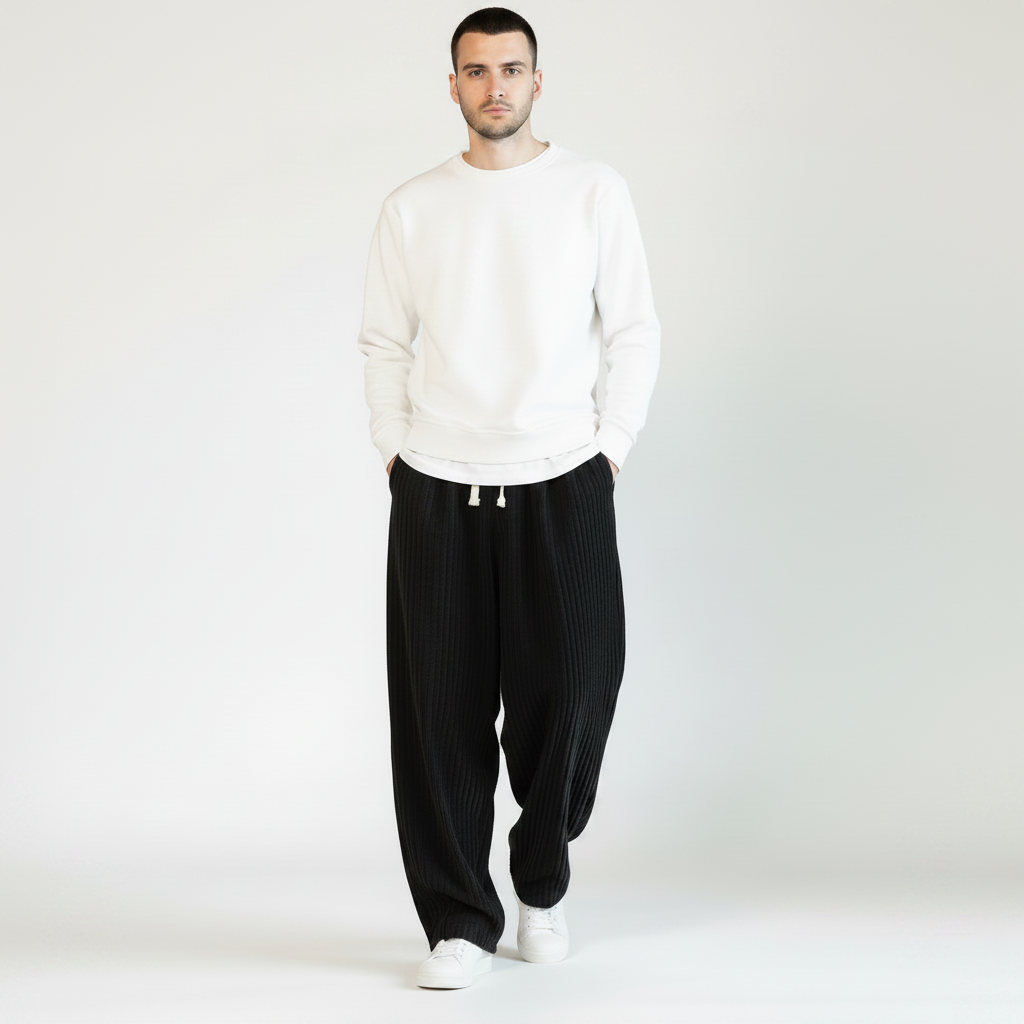 Men's Casual Ethnic Style Plus Size Pants