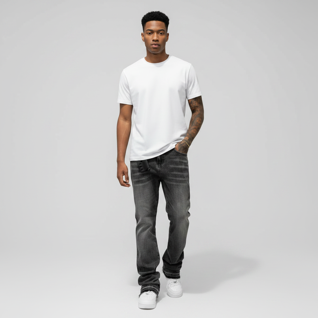 Stretchy Flared Pants