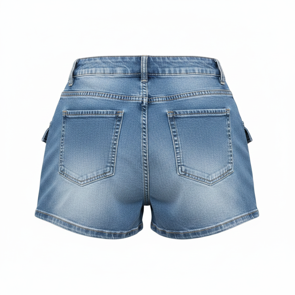 American-style Spicy Girl Denim Ultra-short Shorts Women's Summer Designer Style