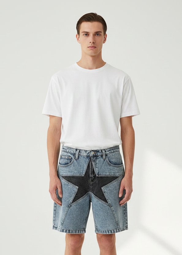 Men's High Street Denim Shorts