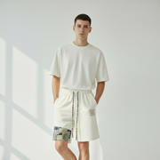 Five-Point Shorts Mens Short Trousers Sports-Casual Running Ice-Silk Quick-Drying Beach Pants Capris Outerwear