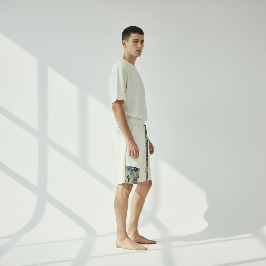 Five-Point Shorts Mens Short Trousers Sports-Casual Running Ice-Silk Quick-Drying Beach Pants Capris Outerwear