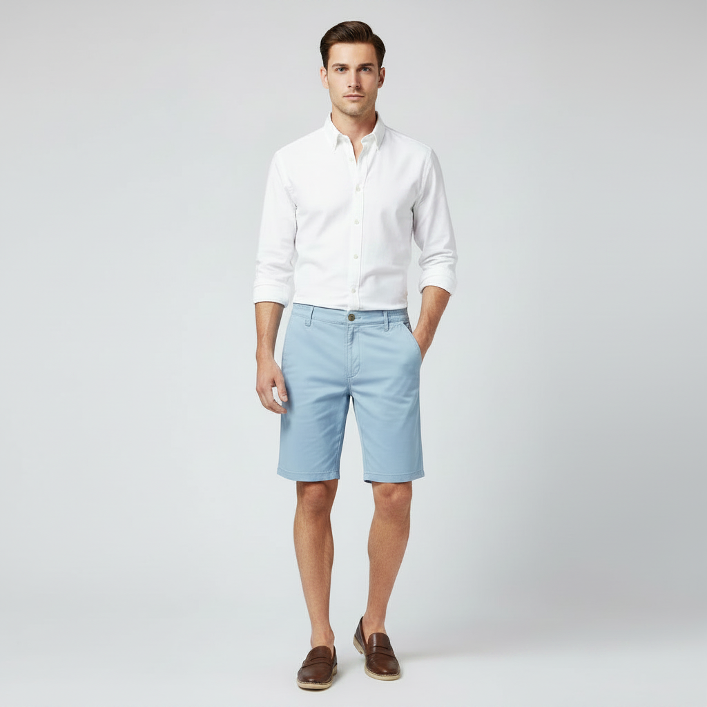 Mens Polyester Casual Shorts Golf
