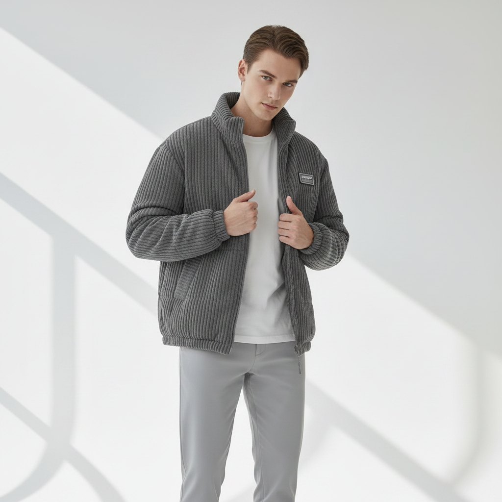 Men's American Retro Thick Cotton Jacket