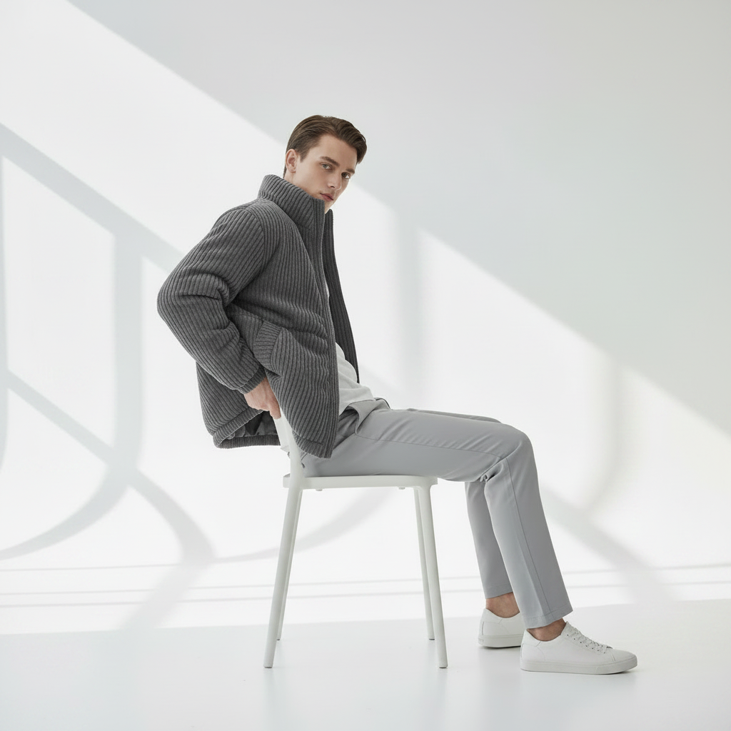 Men's American Retro Thick Cotton Jacket