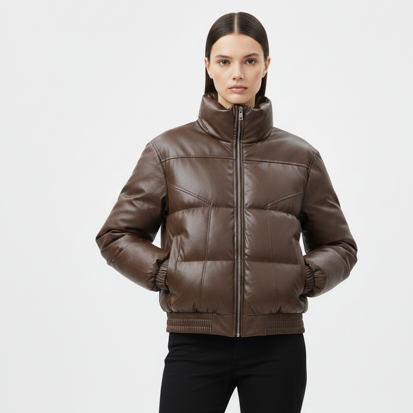 Men's Retro Short Cotton-Padded Winter Coat