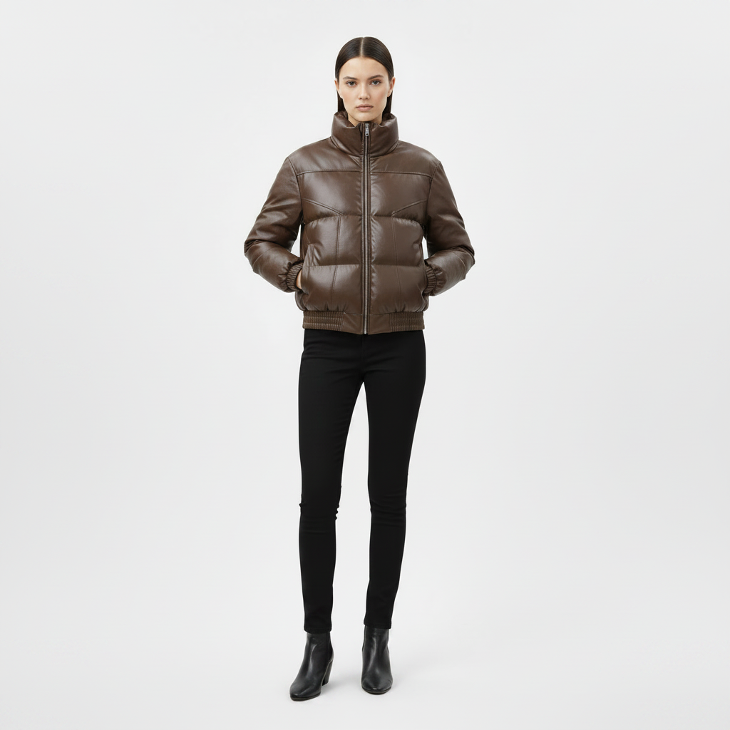 Men's Retro Short Cotton-Padded Winter Coat