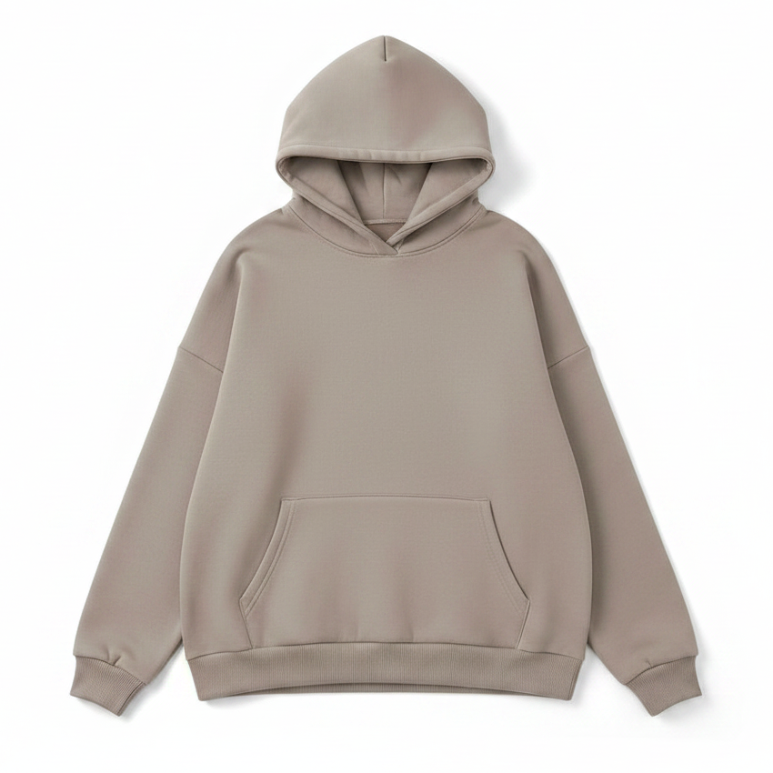 Women's Casual Hooded Oversized Sweatshirt & Wide-Leg Trousers Set