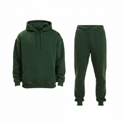Men's Retro Velvet Padded Hooded Sweatshirt – Warm Fashion Hoodie