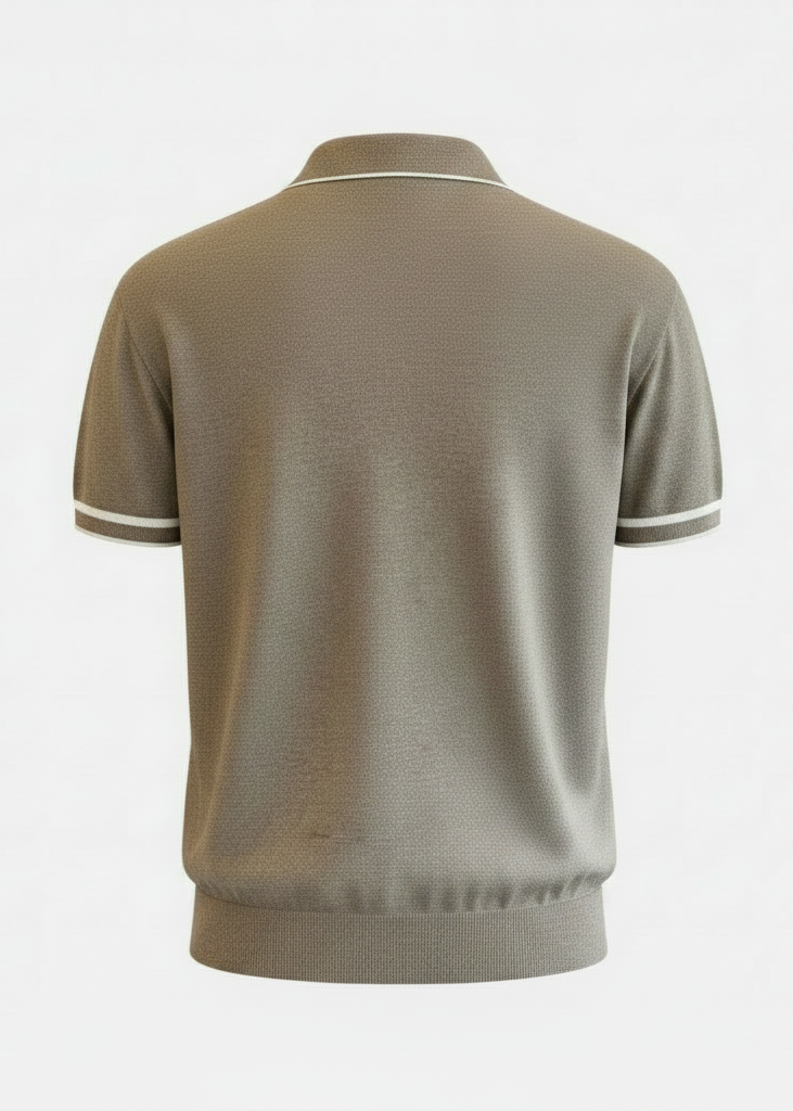 Japanese Style Colorblock Vneck Drapey Breathable Tshirt