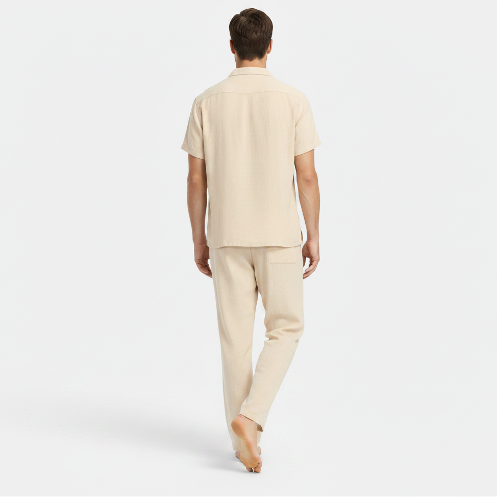 Men's Fashion Casual Short-Sleeve Exercise Suit