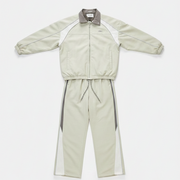 Men's Retro Racing Jacket & Wide-Leg Pants