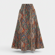 Personality Printed A- Line Skirt Casual