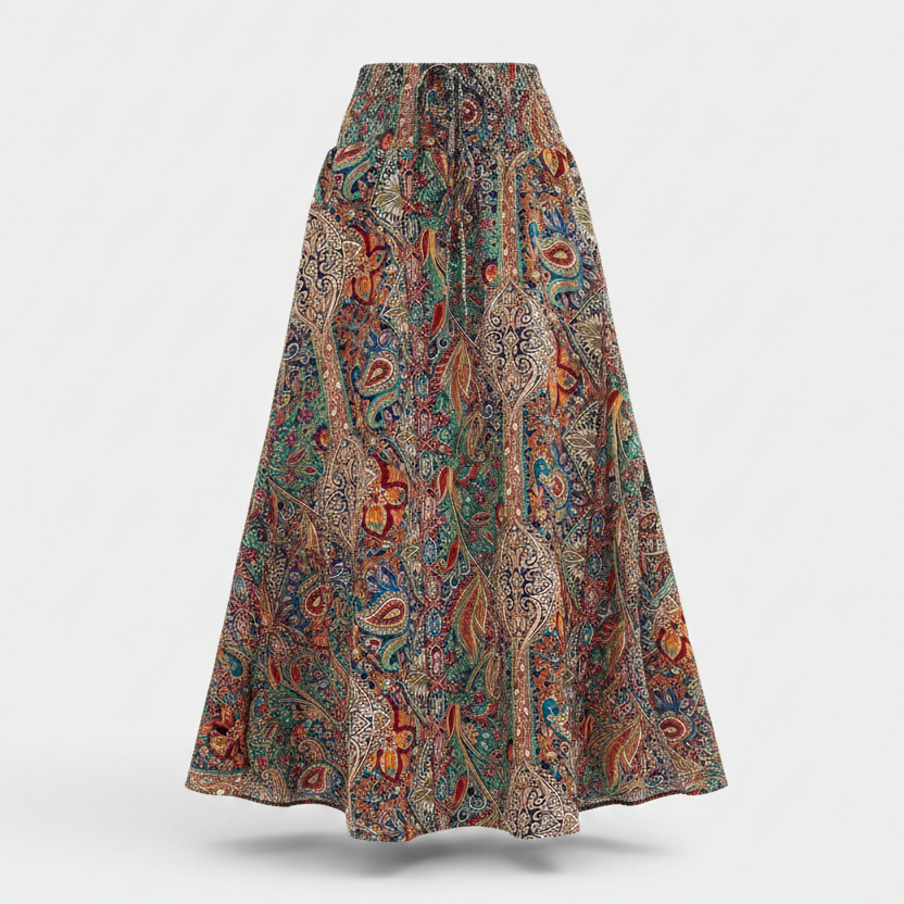 Personality Printed A- Line Skirt Casual